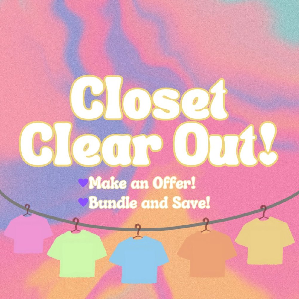 Cleaning out Closet